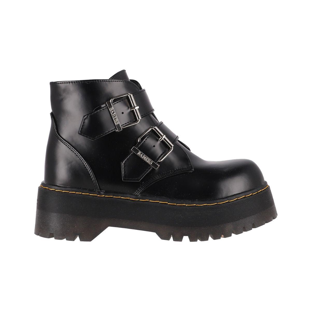 Botin Mujer Bamers Julieta Negro-0