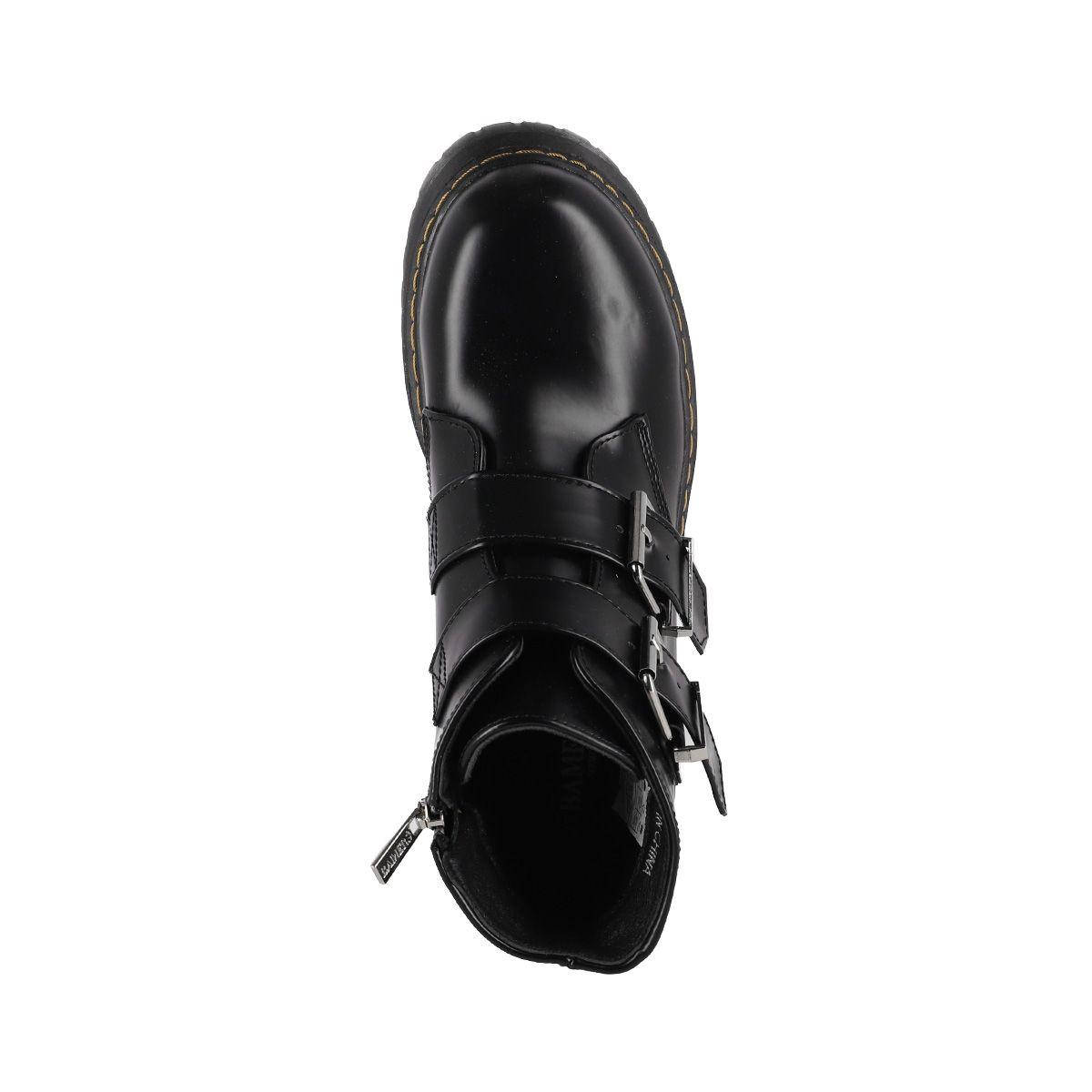 Botin Mujer Bamers Julieta Negro-2