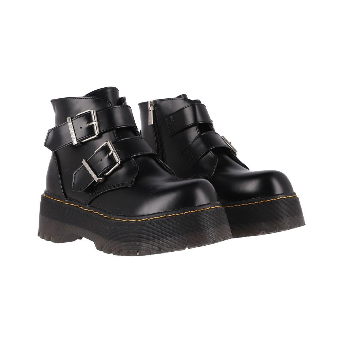 Botin Mujer Bamers Julieta Negro-4