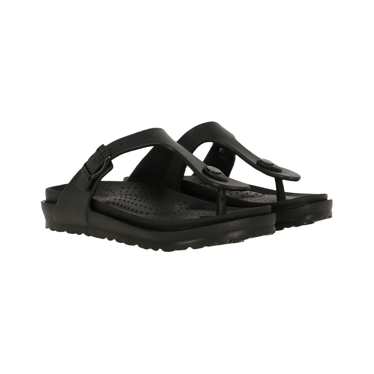 Sandalia Bamers New Capri Vegan Mujer Negro-2