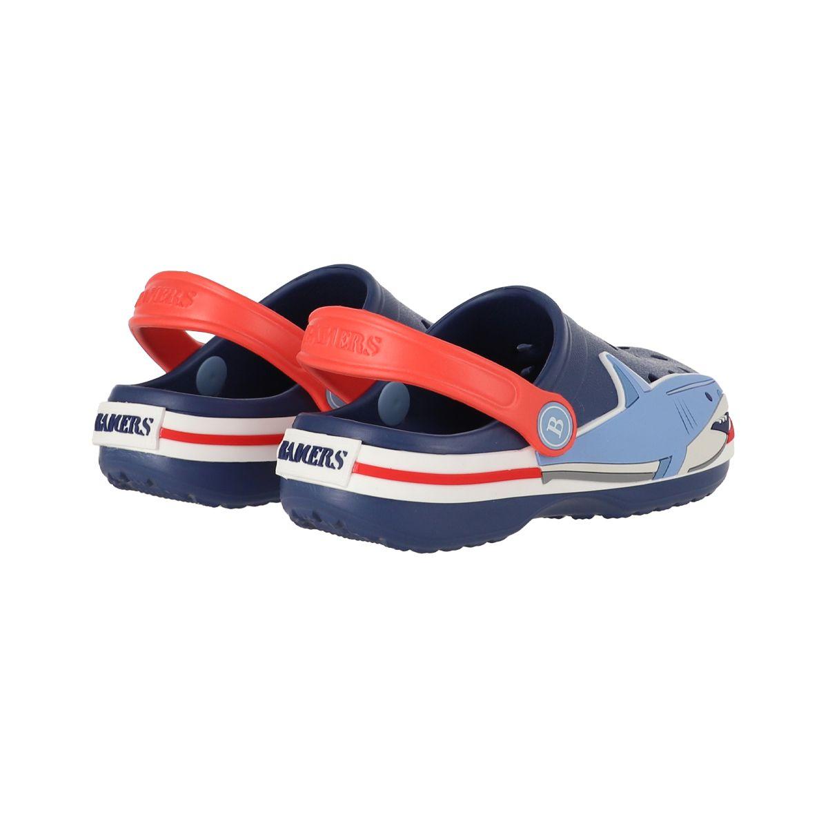 Zuecos Niño Airline Special Azul/Celeste/Blanco Bamers-5