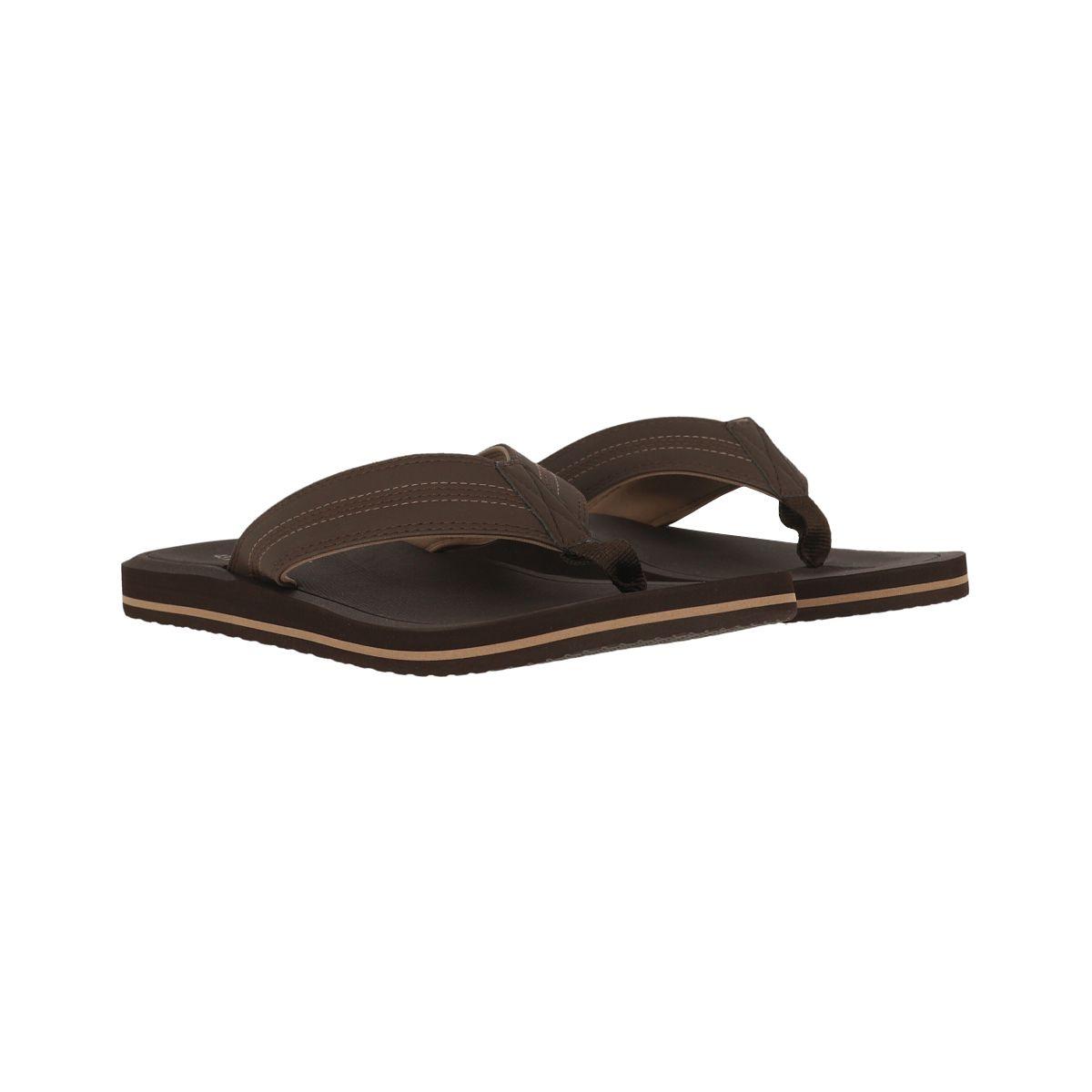 Sandalia Hombre  Bamers Hawaiana Flip Flop Soft Café-2