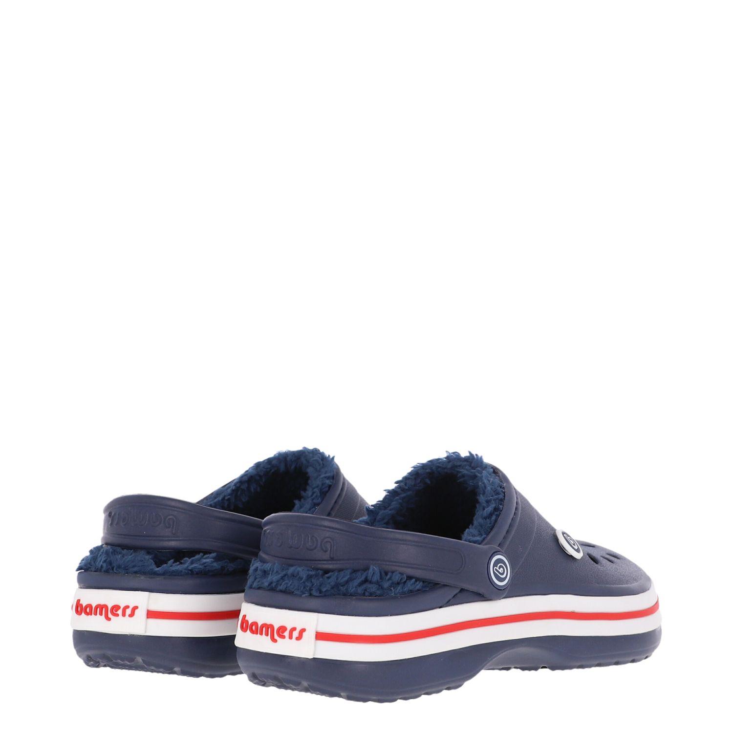 Zueco Bamers Refugio Line Mujer Navy Red-3