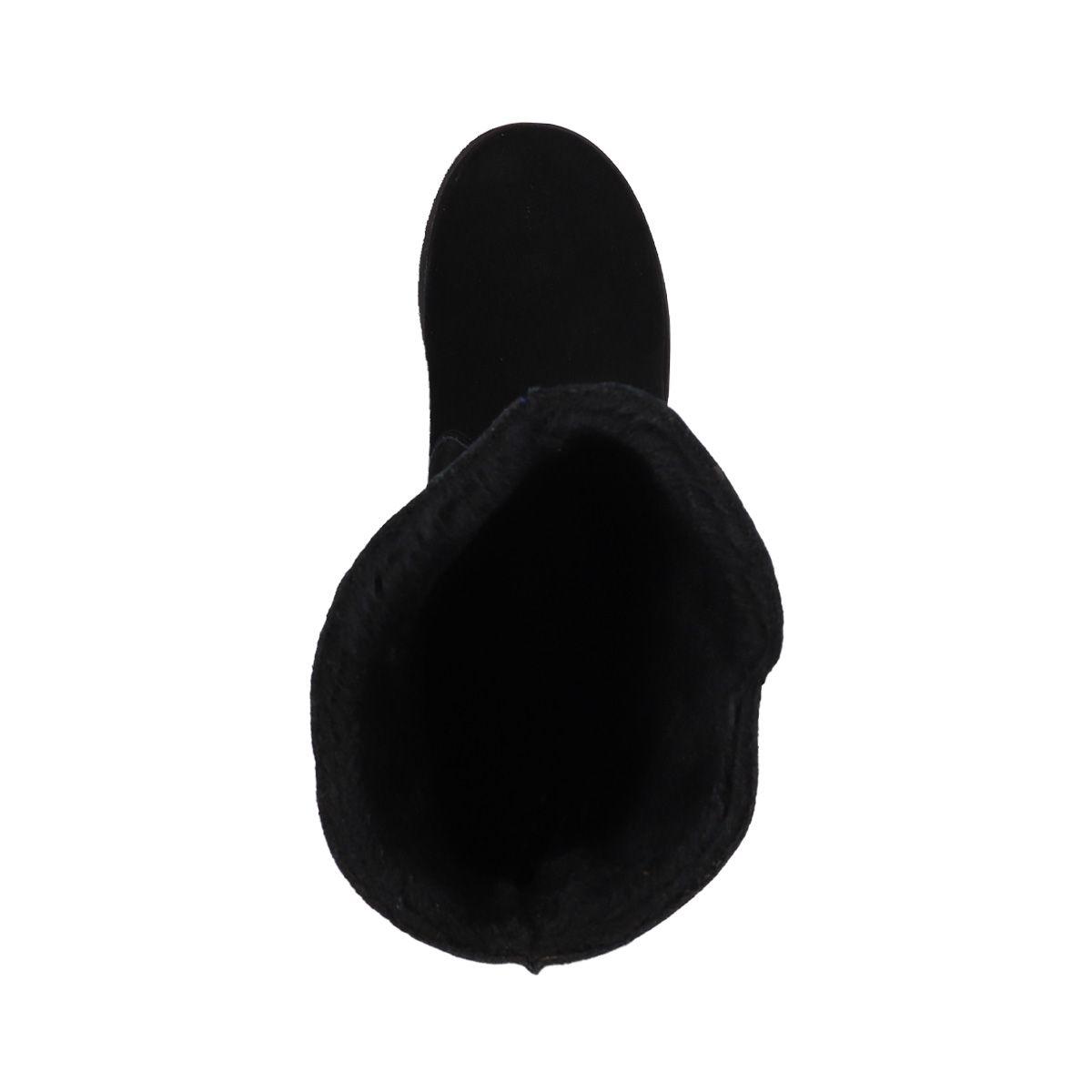 Bota Mujer  Bamers Cadiz High Cuero Negro-2