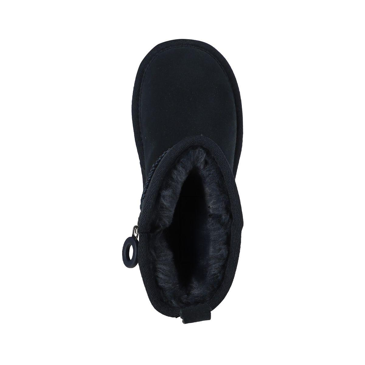 Botas Niño Azul Bamers Blast Zip Leather-2
