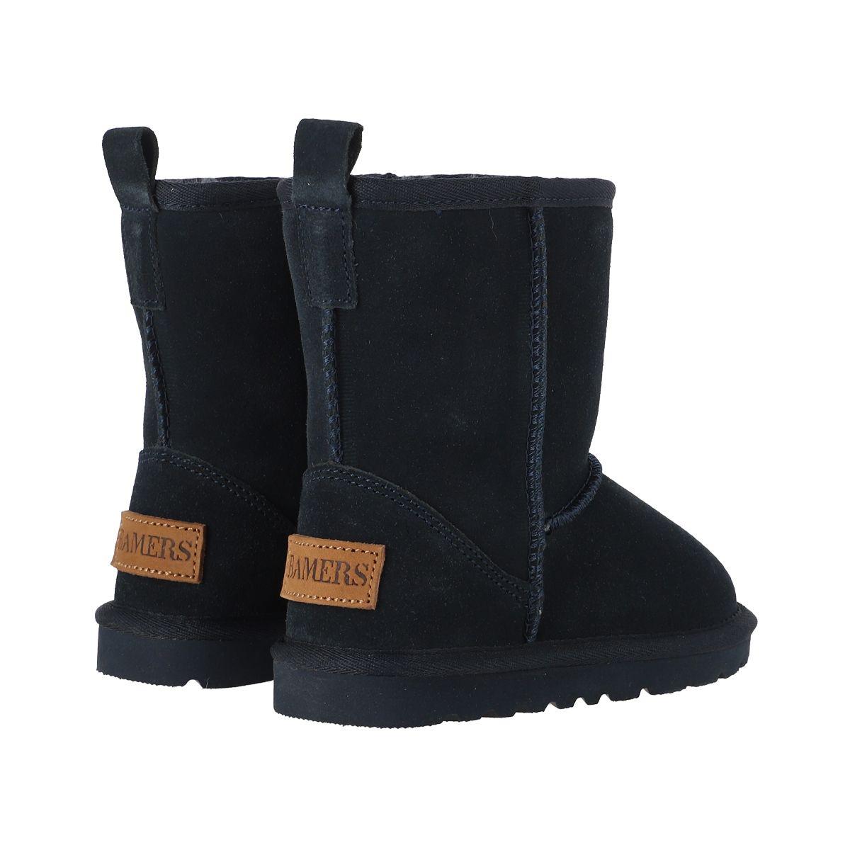 Botas Niño Azul Bamers Blast Zip Leather-5