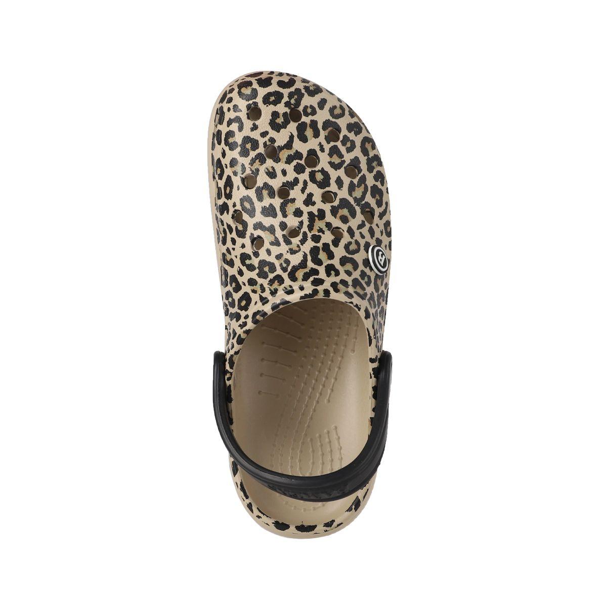 Zuecos Mujer Bamers Air Leopard Print-3