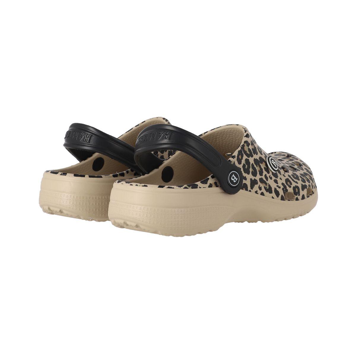 Zuecos Mujer Bamers Air Leopard Print-6