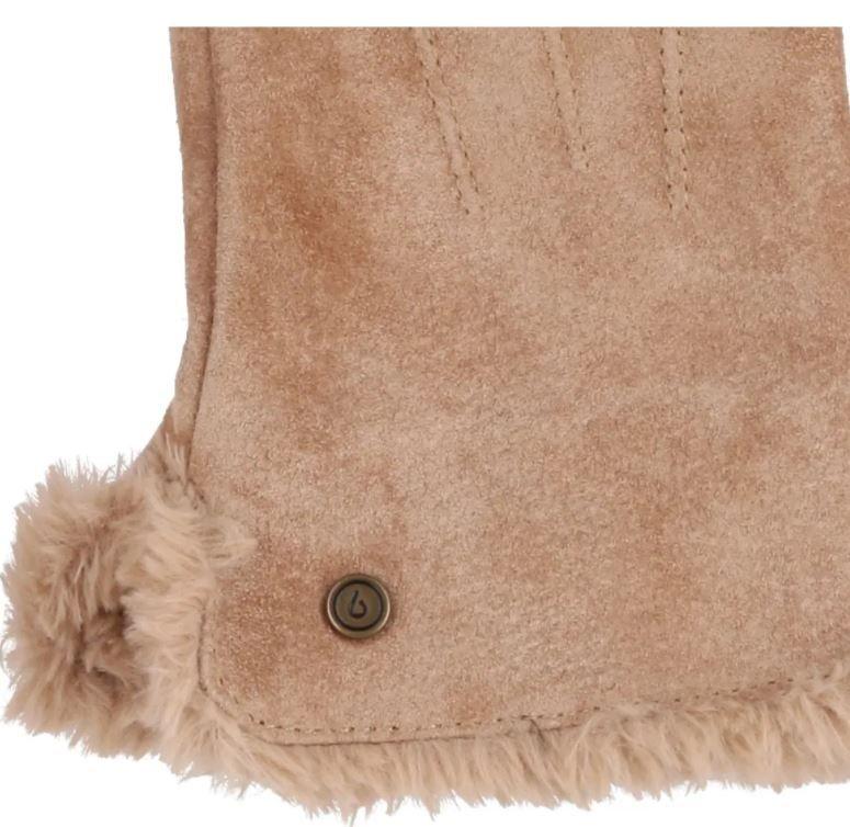 Guantes Bamers Wool Gloves Mujer Caramelo-1