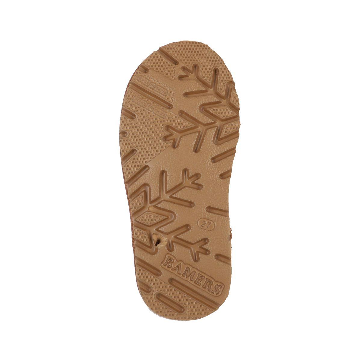 Bota Niño Bamers Blast Strap Cuero Café-4