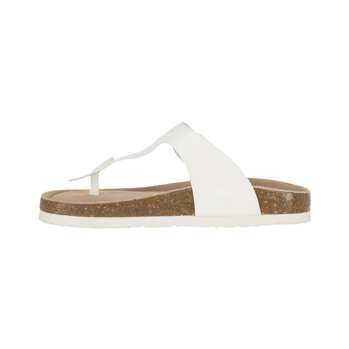 Sandalia Bamers New Capri Vegan l Mujer Blanco-1