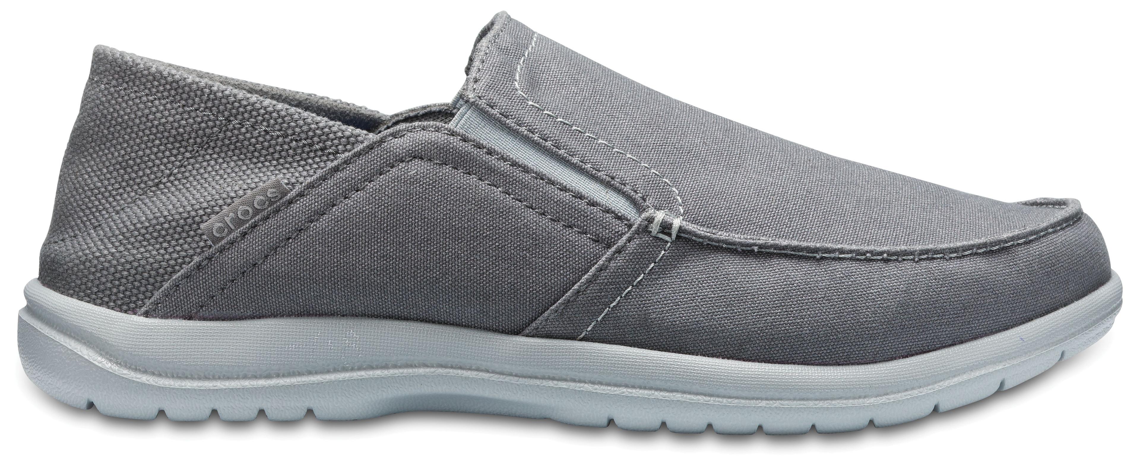 Pancha Crocs Santa Cruz Convertible Slp M Hombre Light Grey-1