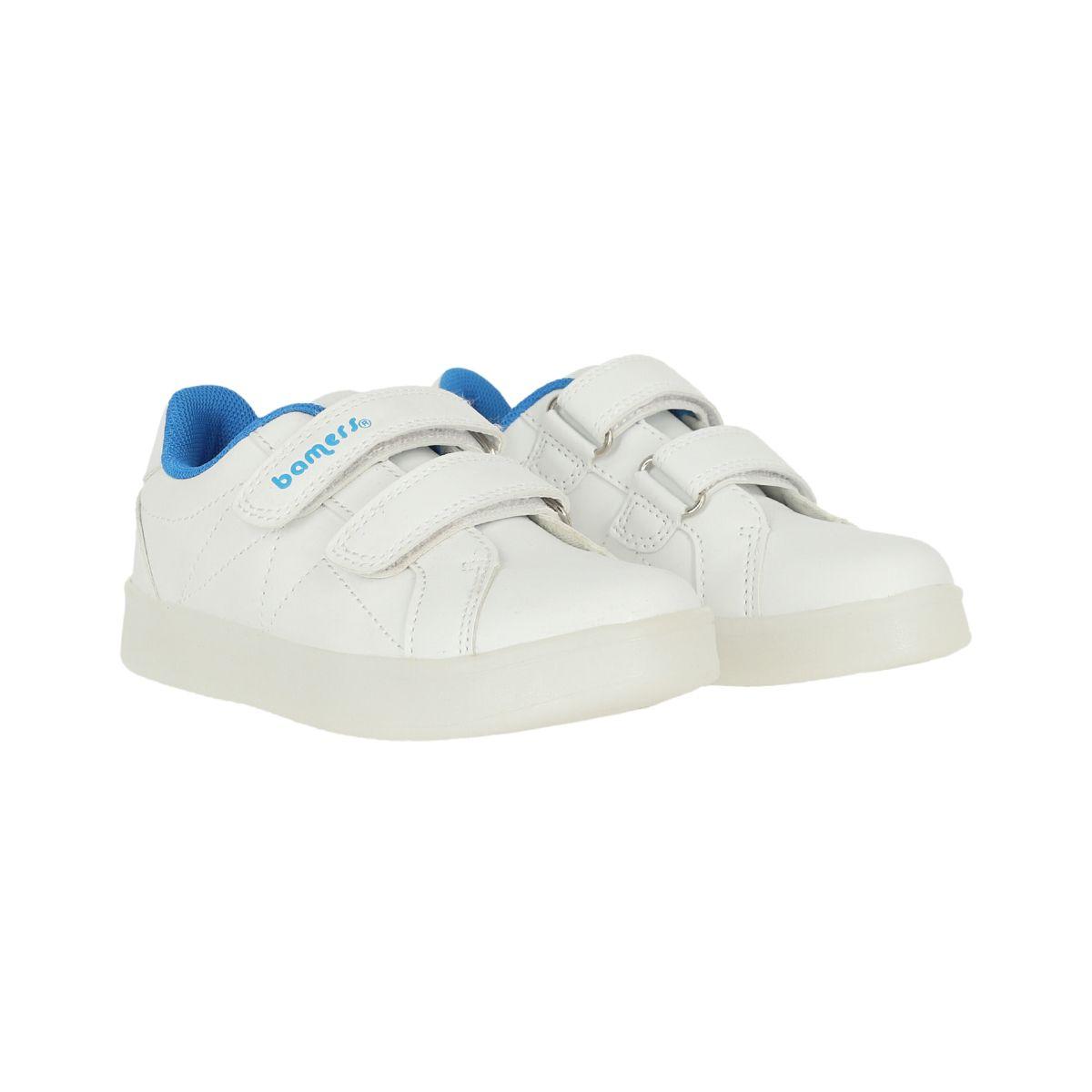 Zapatillas Niño Bali Colors Blanco/Azul Bamers-2