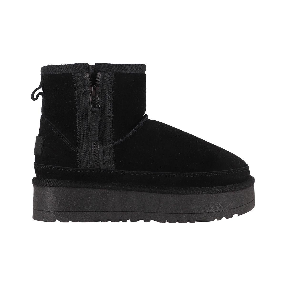 Botas Mujer Bamers Aspen Plataforma Negro-0