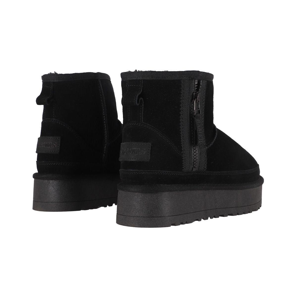 Botas Mujer Bamers Aspen Plataforma Negro-5