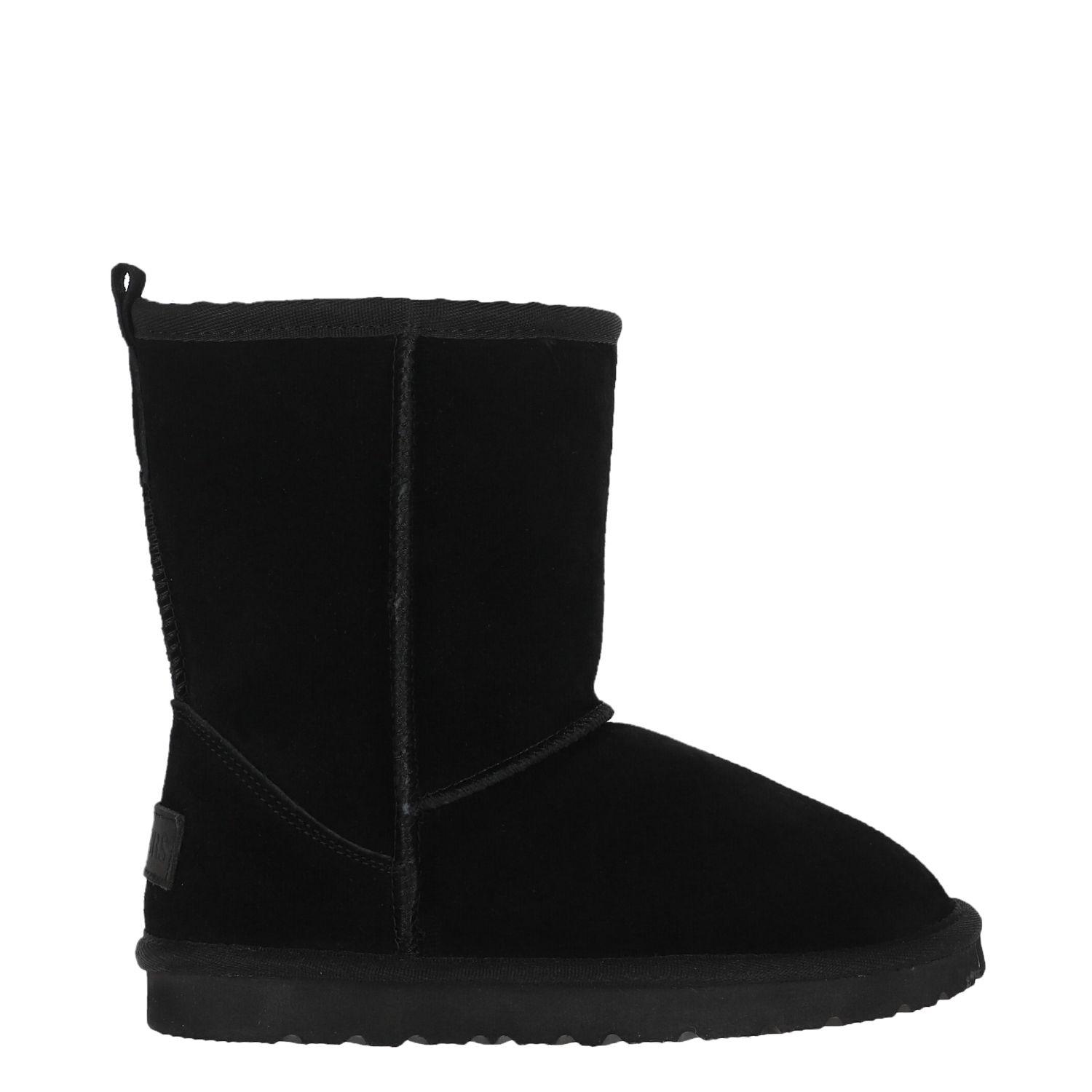 Bota Bamers Blast Zip Leather Niños Unisex Negro-0