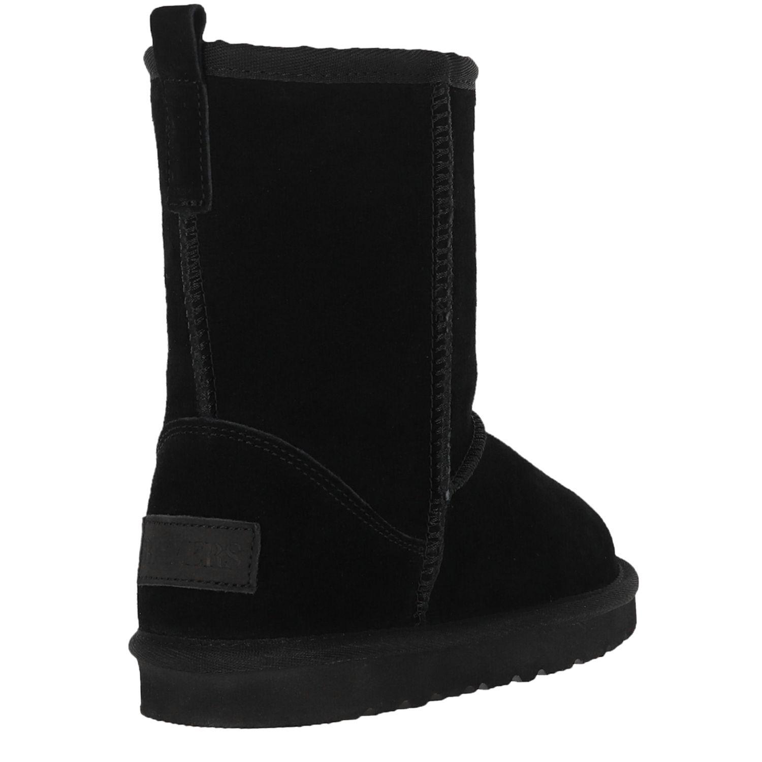 Bota Bamers Blast Zip Leather Niños Unisex Negro-2