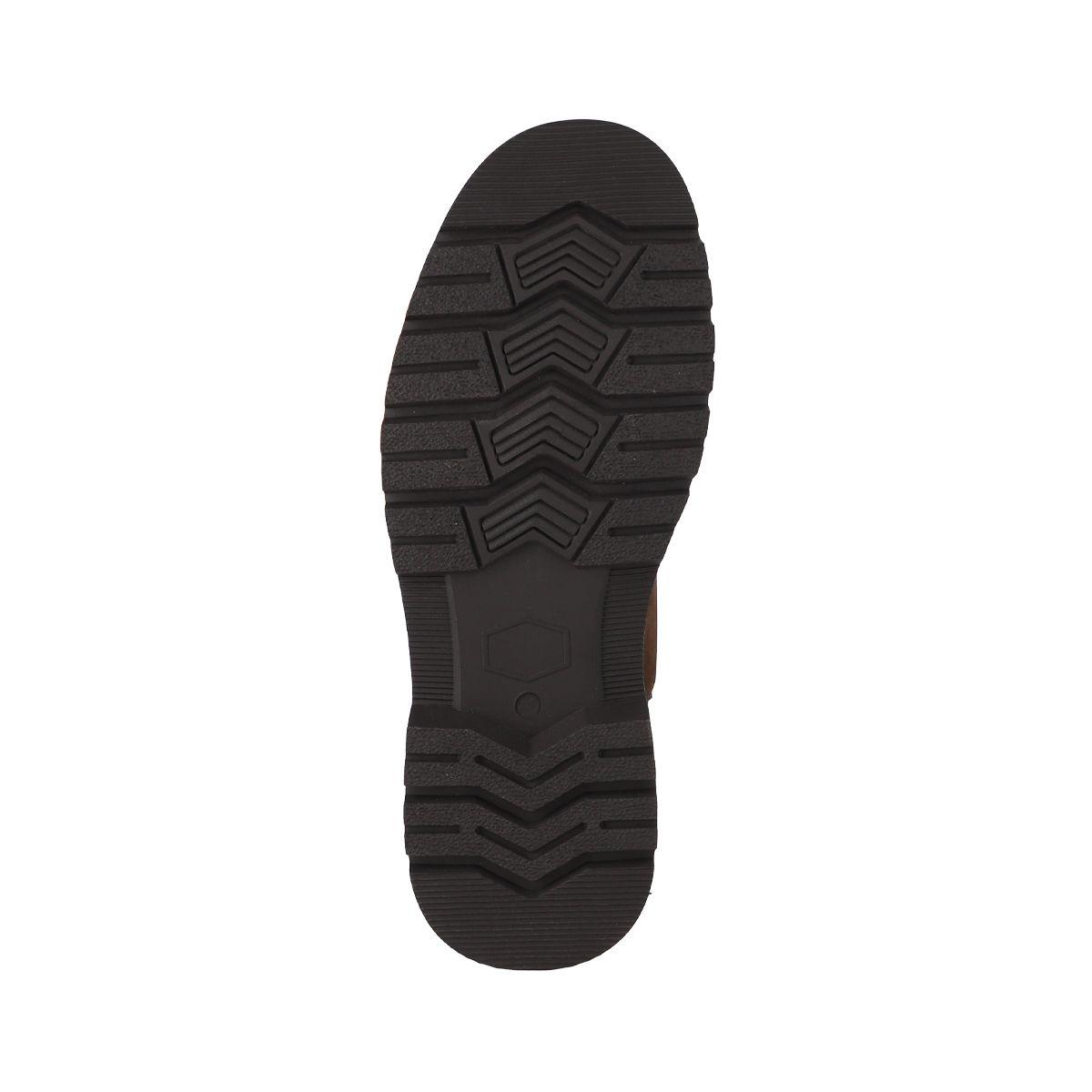 Botas Hombre Cuero Chelsea Café Bamers-3