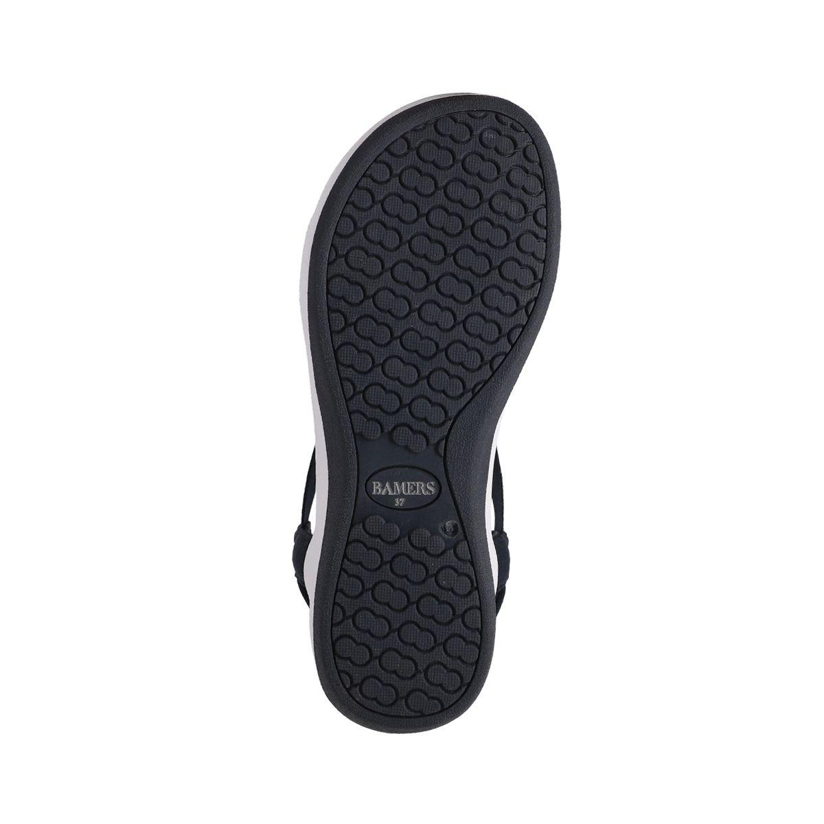 Sandalias Plataforma Mujer Bamers Capri Azul-3