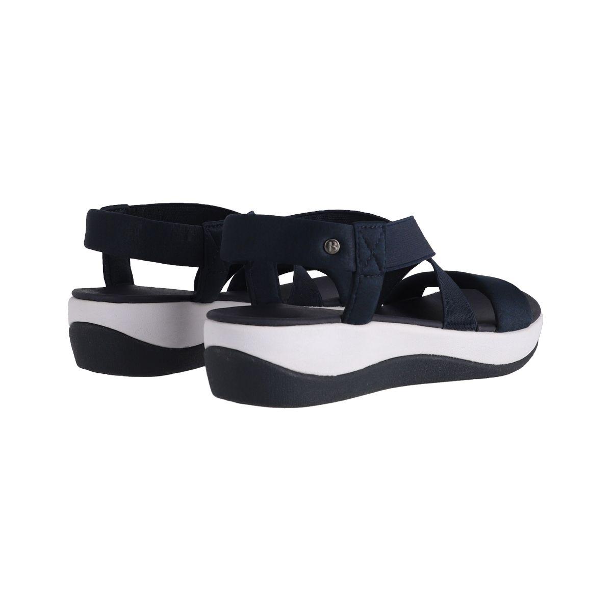 Sandalias Plataforma Mujer Bamers Capri Azul-5