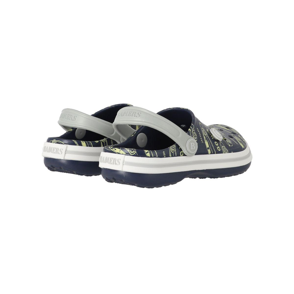 Zueco Niño Brilla en la Oscuridad Azul Marino Bamers-5