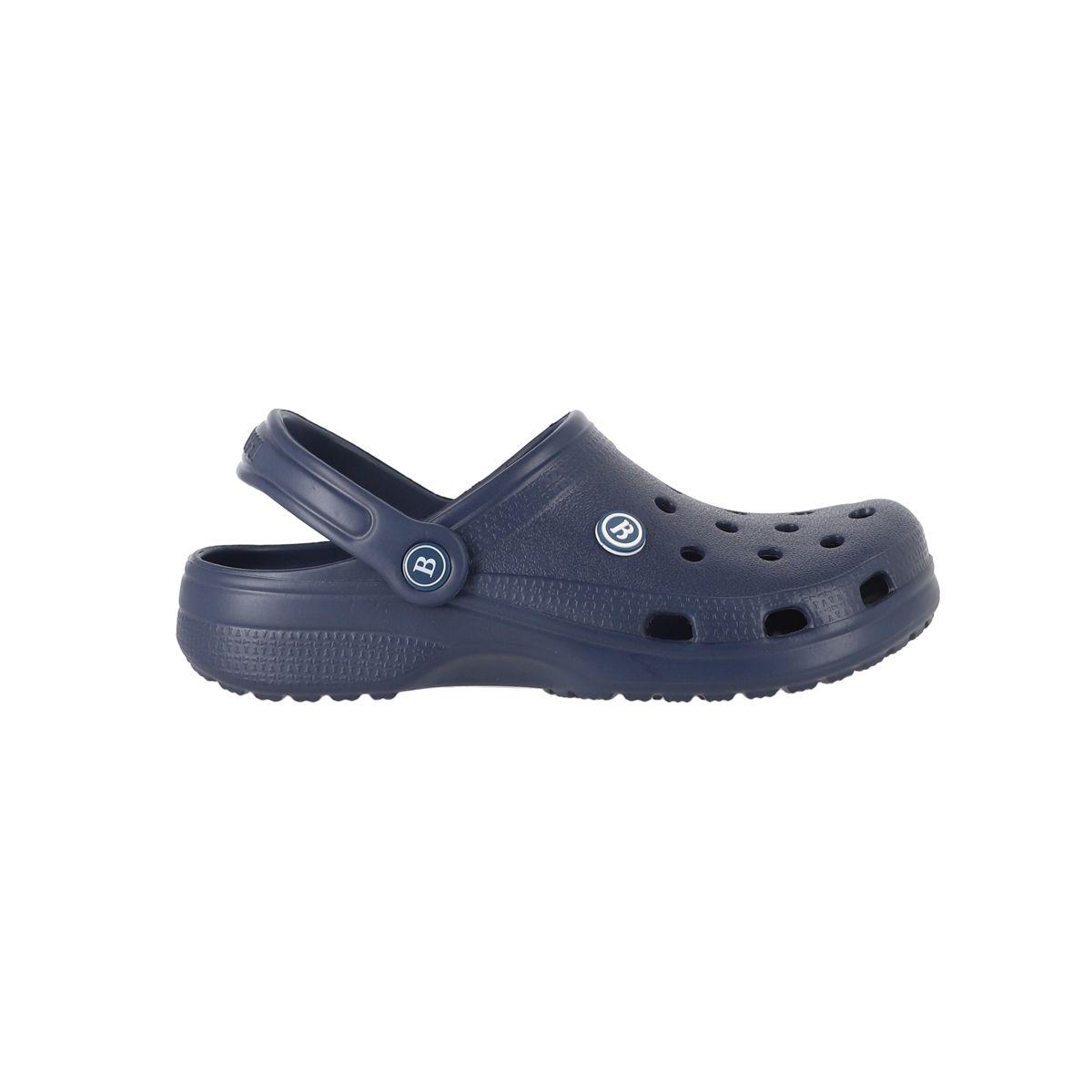 Zuecos Mujer Bamers Air Azul Marino-0