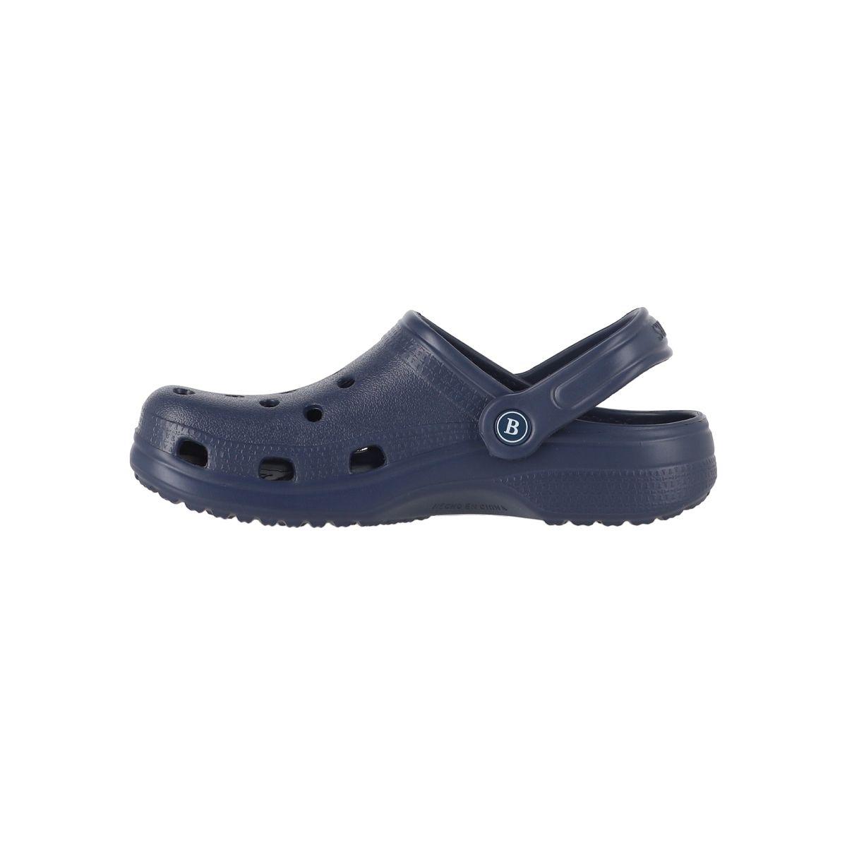 Zuecos Mujer Bamers Air Azul Marino-1