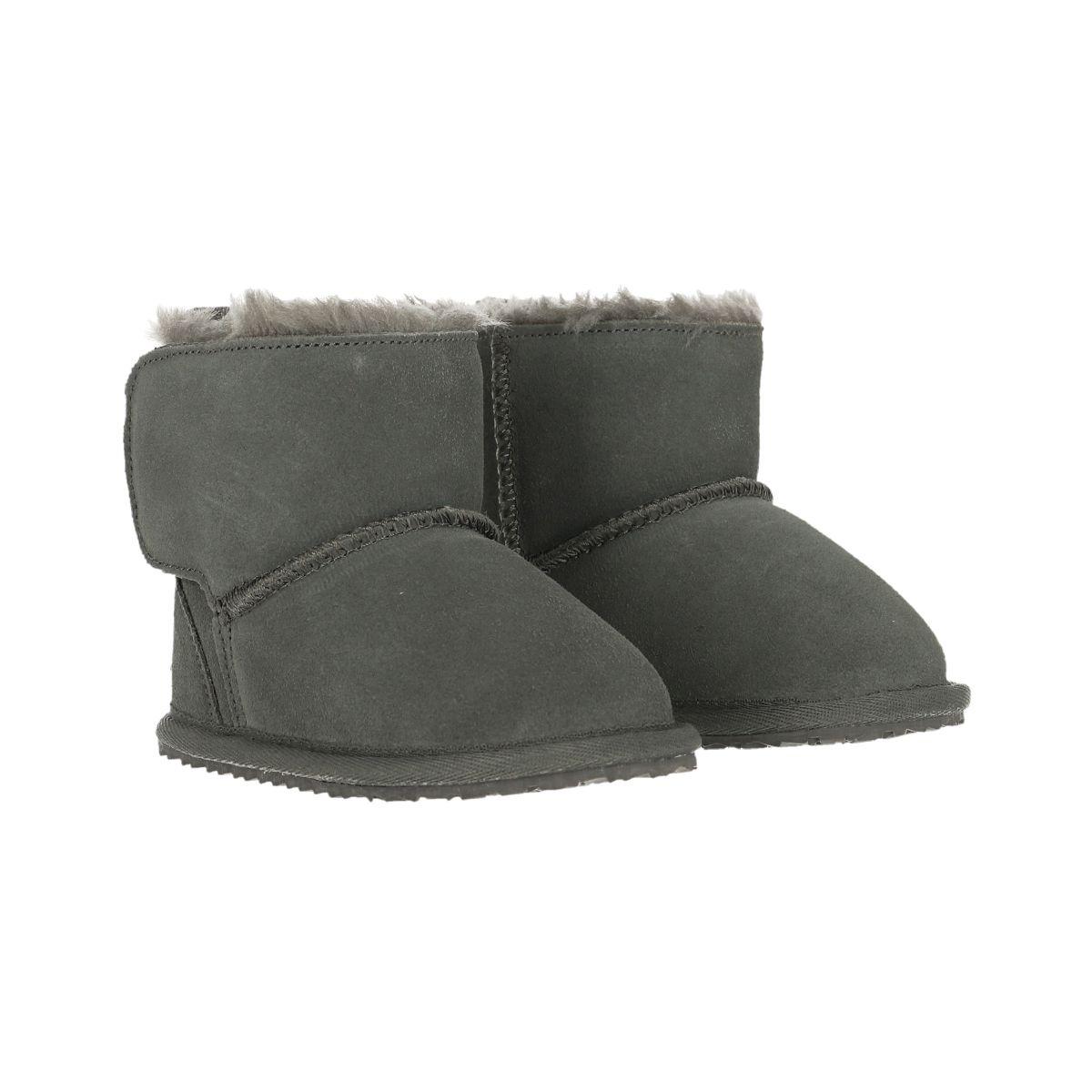 Botas Baby Gris Bamers Blast Cuero-4