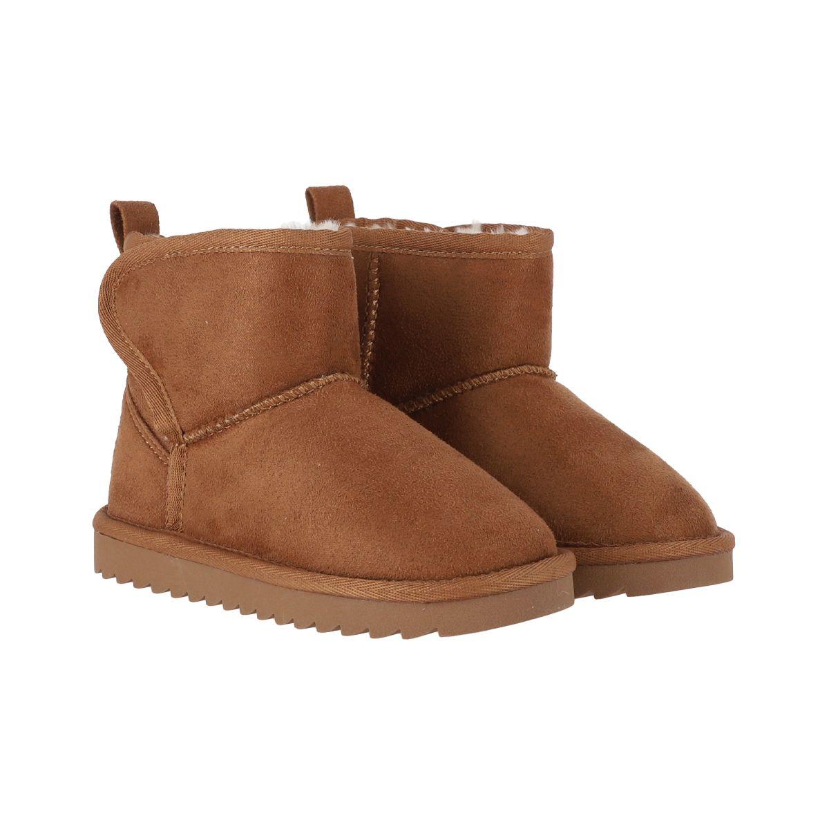 Botas Niña Dallas Fiber Caramel Bamers-4