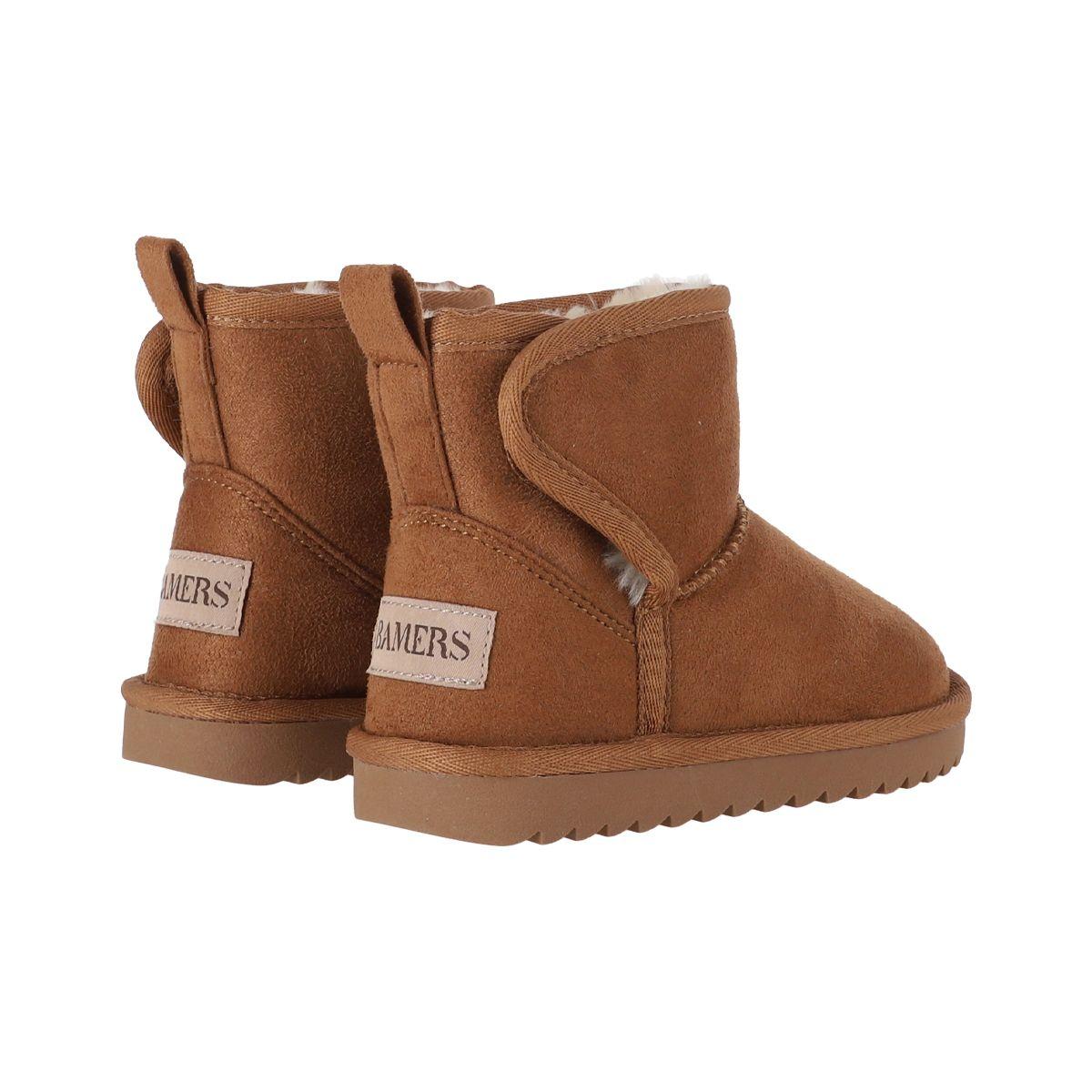 Botas Niña Dallas Fiber Caramel Bamers-5