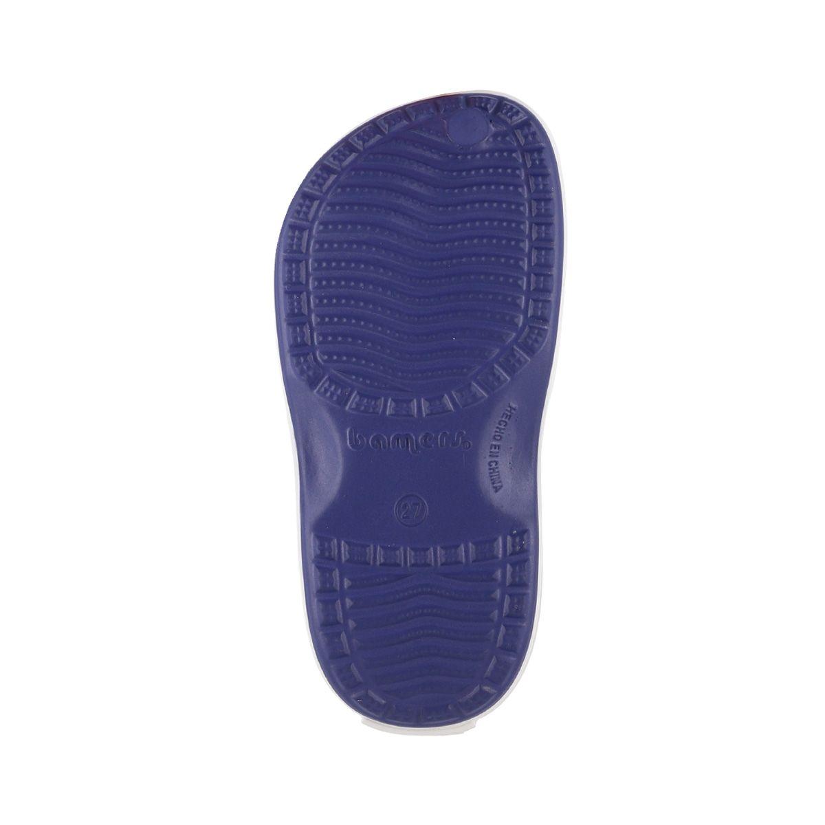 Zuecos Niños Airline Bamers Estampado Azul-3