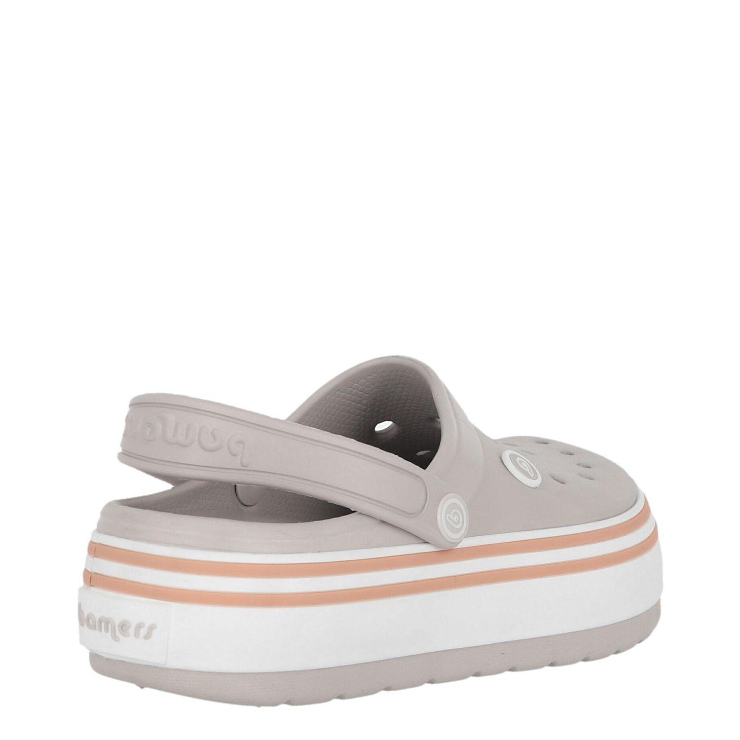 Zueco Bamers Airline High Mujer Gris-2