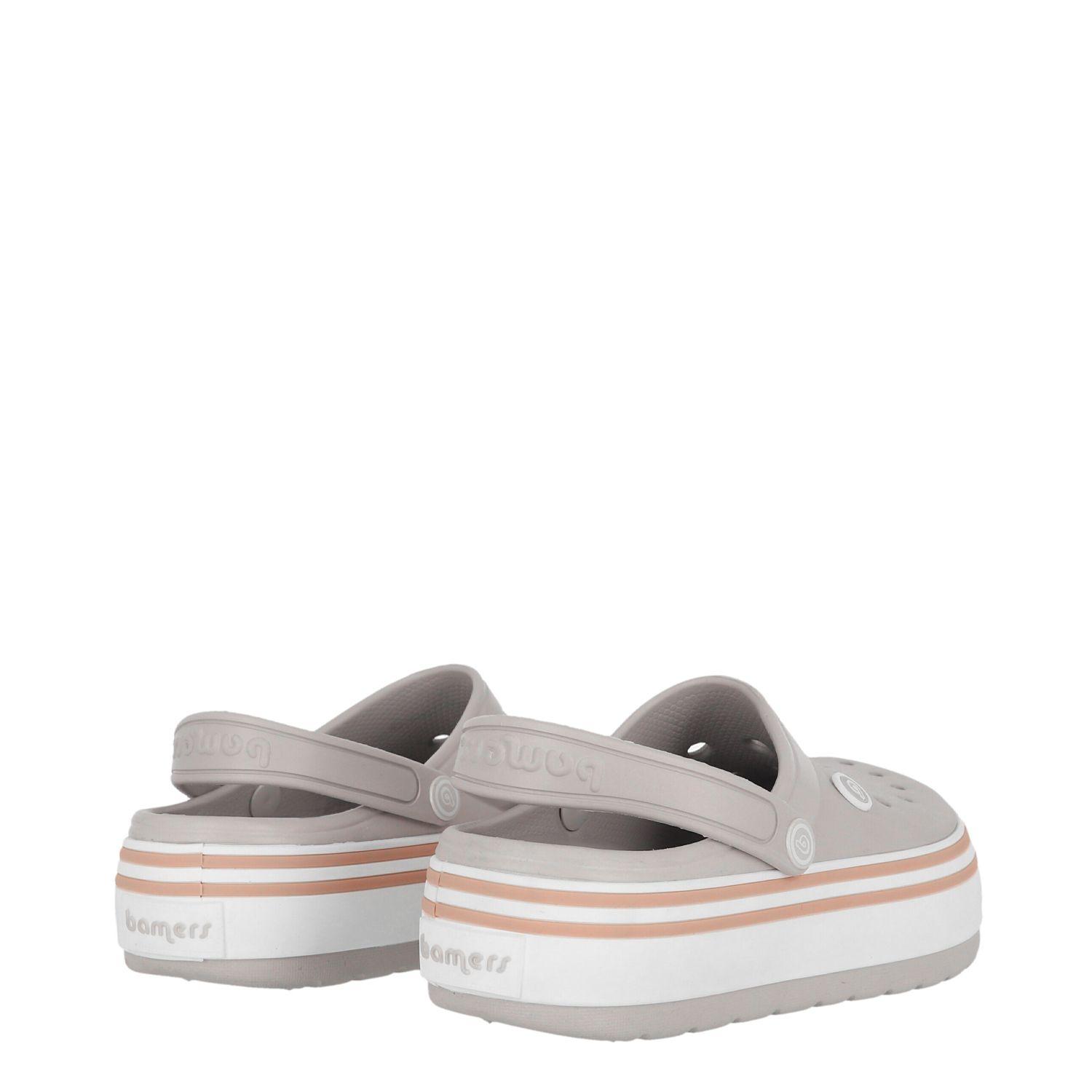 Zueco Bamers Airline High Mujer Gris-4