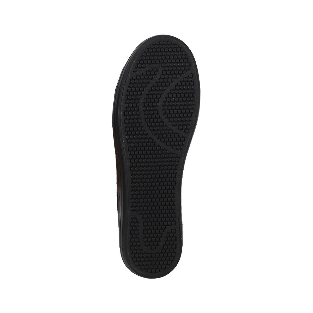 Zapatillas Mujer con Plataforma New Canvas III Bamers Negro-3