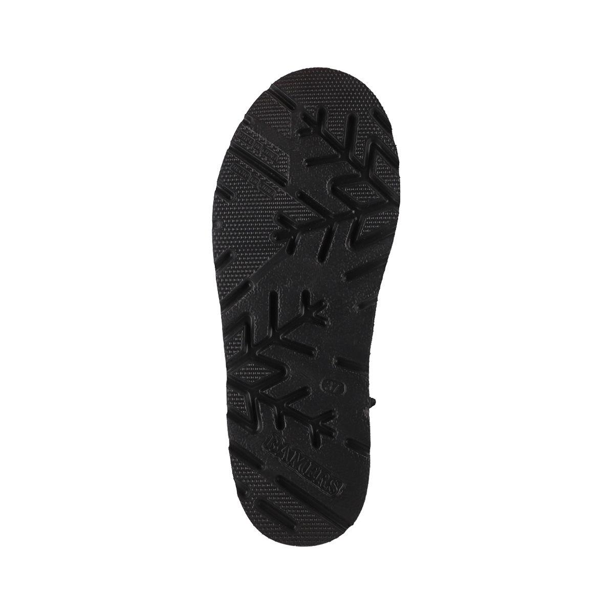 Botas Mujer Bamers Blast Mini Plataforma Cuero Negro-3