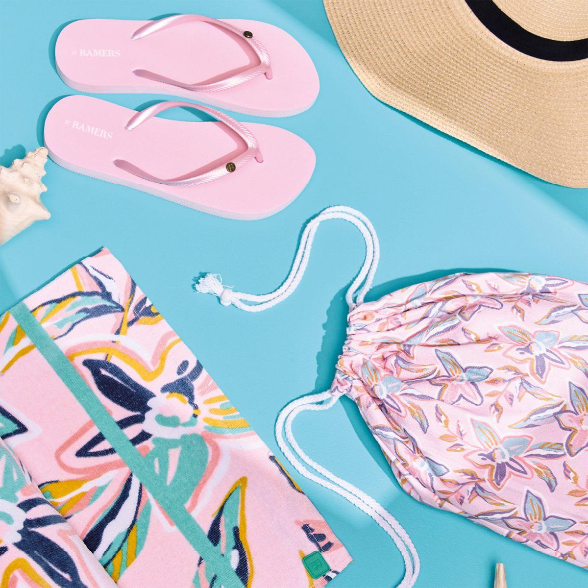 Pack de Playa Mujer Bamers Rosa-5