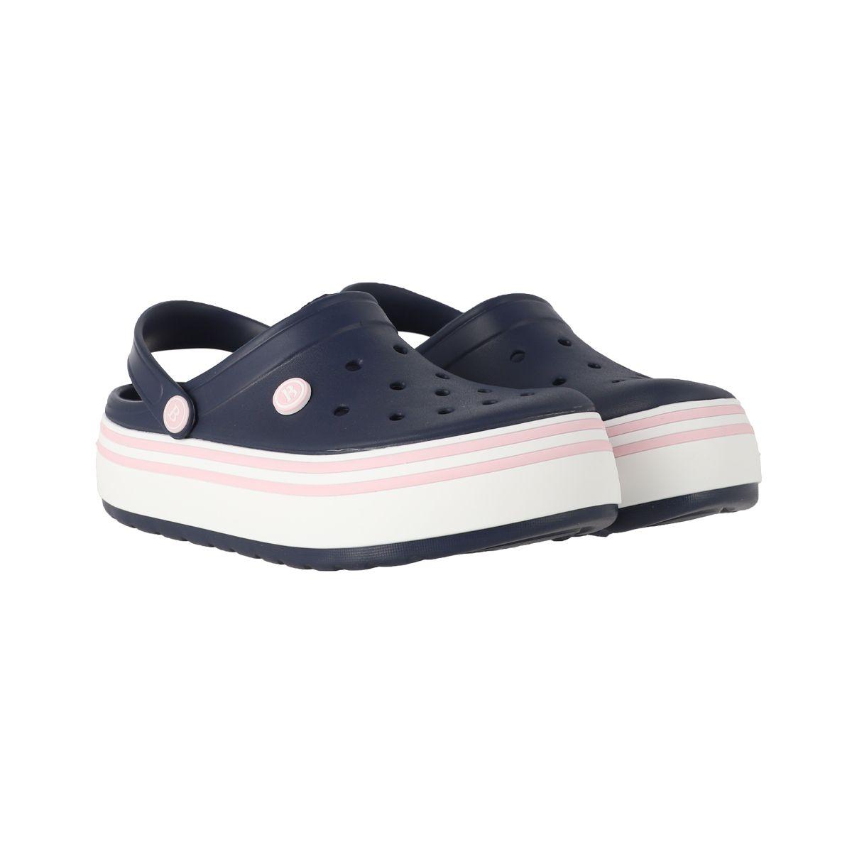Zuecos Plataforma Mujer Bamers Airline High Azul-4