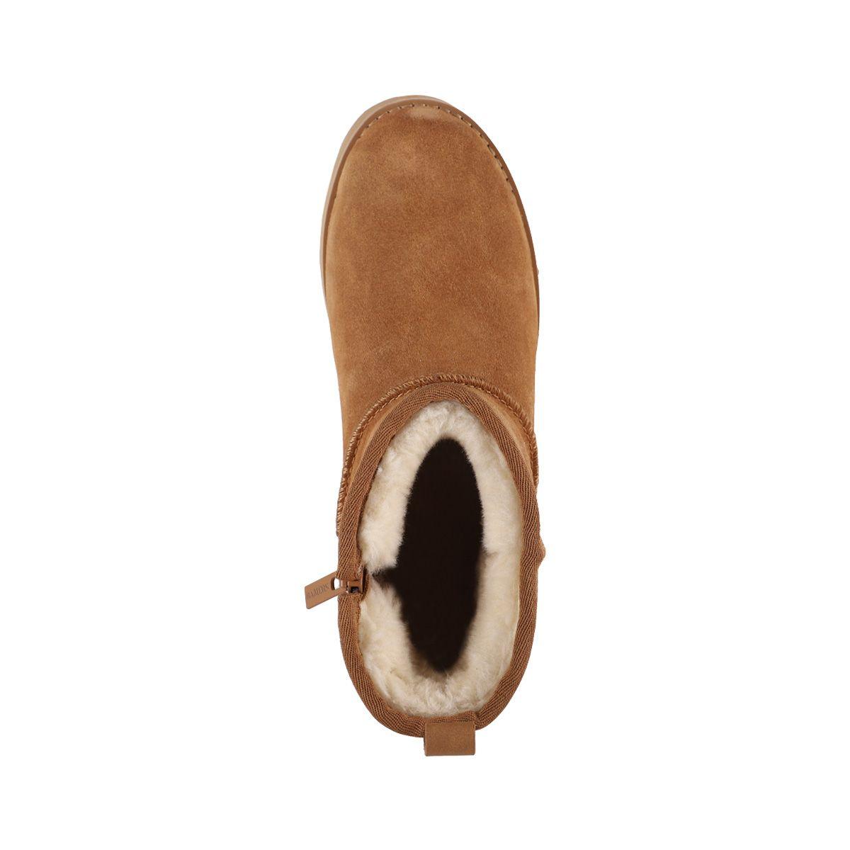 Bota Bamers Platform Mujer Caramel-2