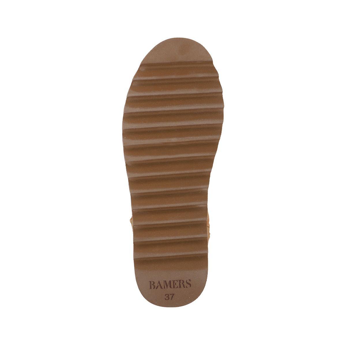 Bota Bamers Platform Mujer Caramel-3