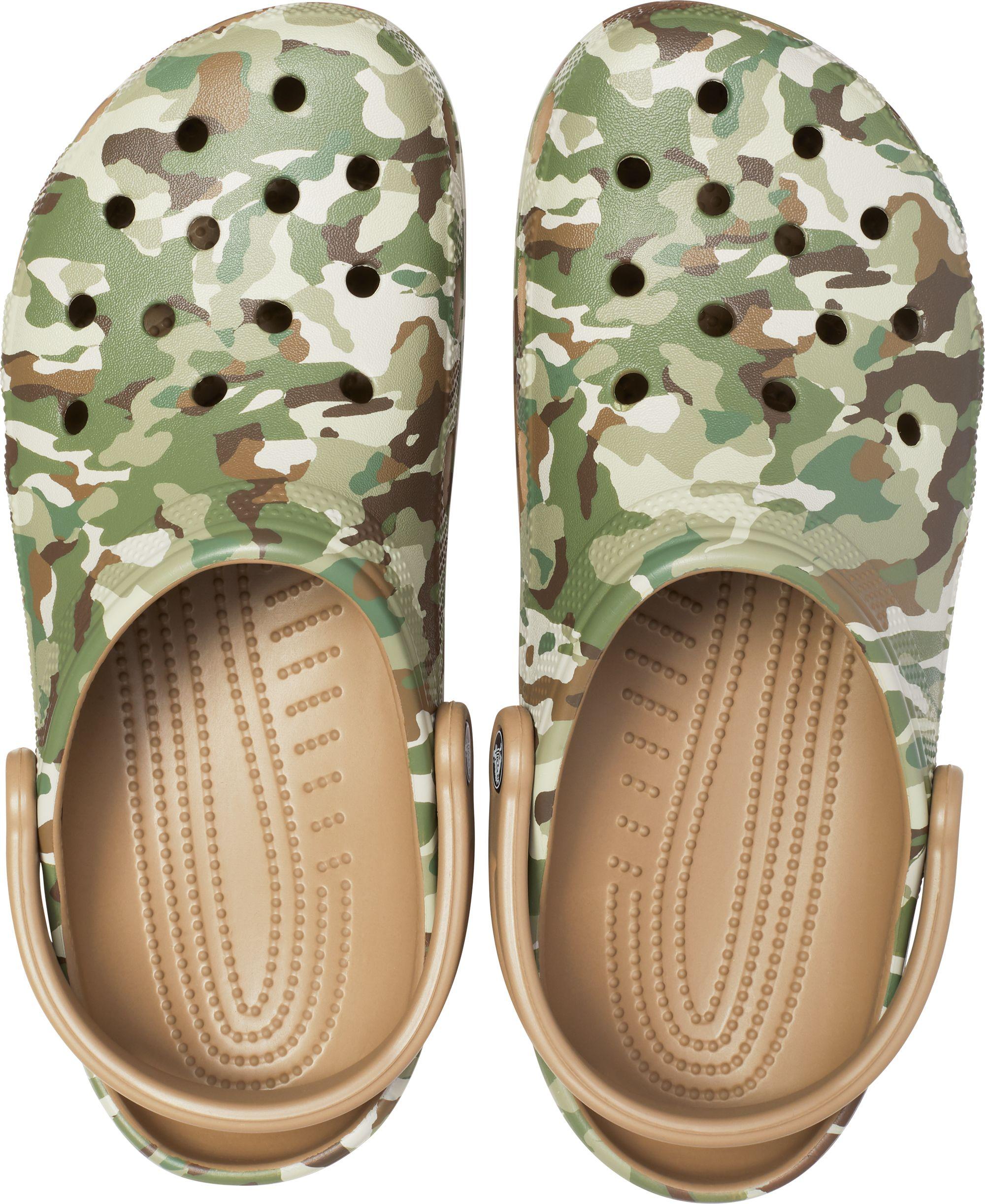 Zuecos Crocs Classic Graphic Ii Clog Unisex Green/Khaki-6