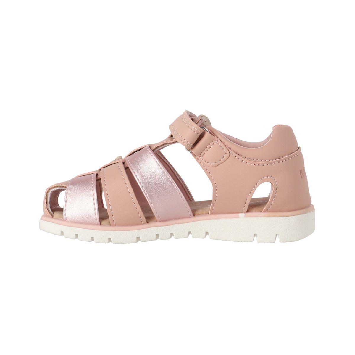 Sandalias Niñas Bamers Adela Rosa Opaco-1