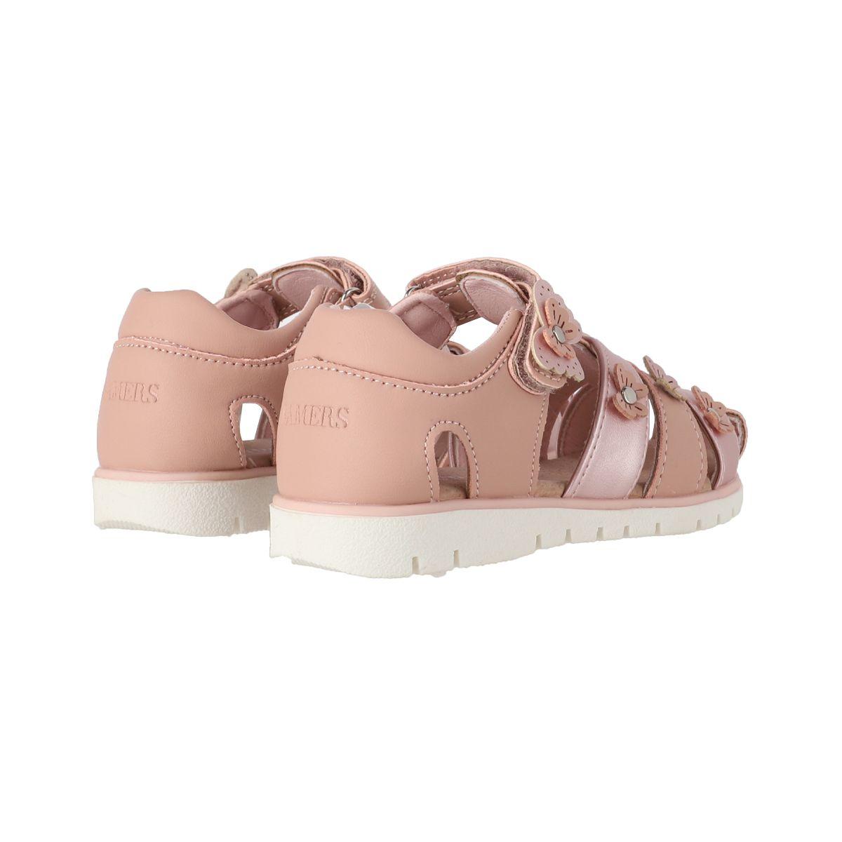 Sandalias Niñas Bamers Adela Rosa Opaco-5