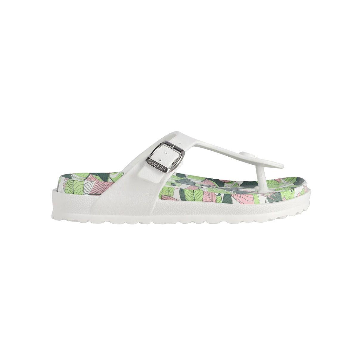 Sandalias Mujer  Bamers New Capri Vegan Blanco Print-0