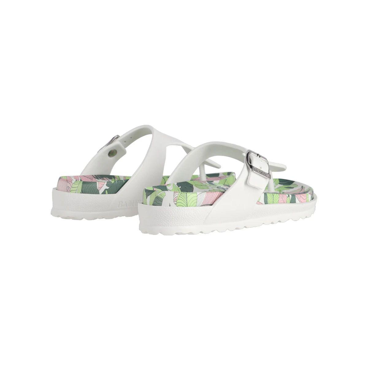 Sandalias Mujer  Bamers New Capri Vegan Blanco Print-5