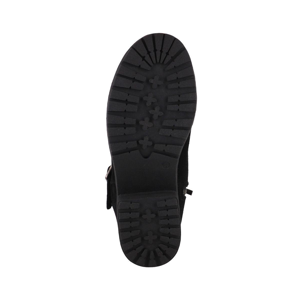 Botines Cuero Mujer Bamers  Charme Heel II Negro-3