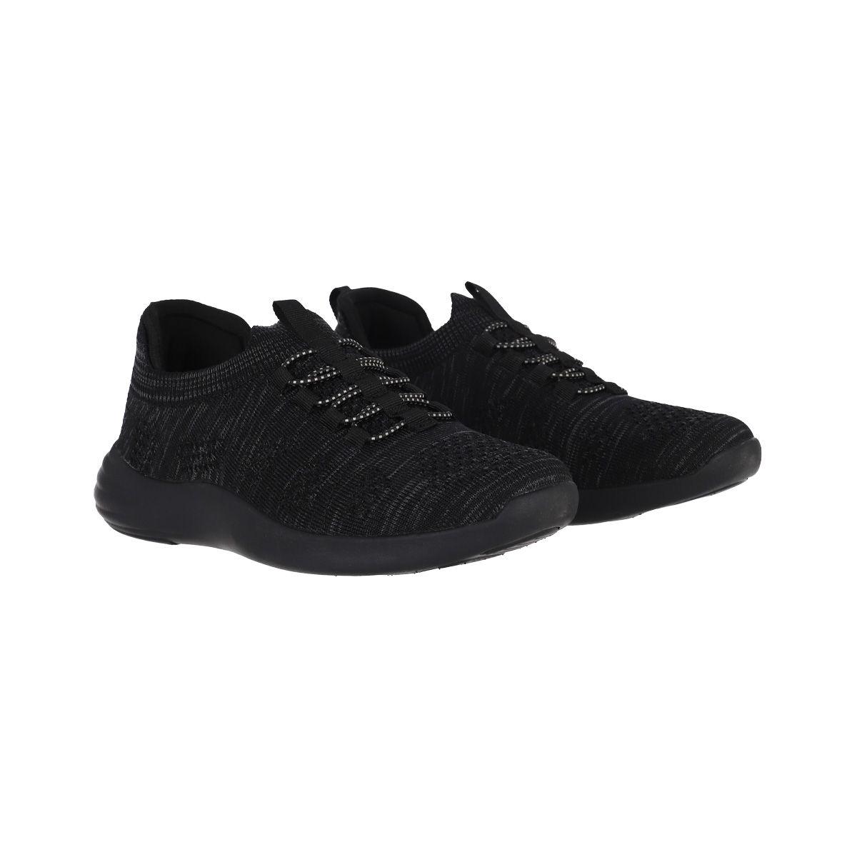 Zapatilla Mujer Harlem Negro Bamers-2