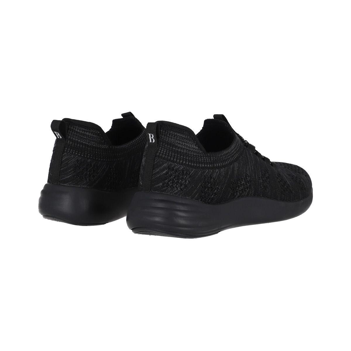 Zapatilla Mujer Harlem Negro Bamers-3