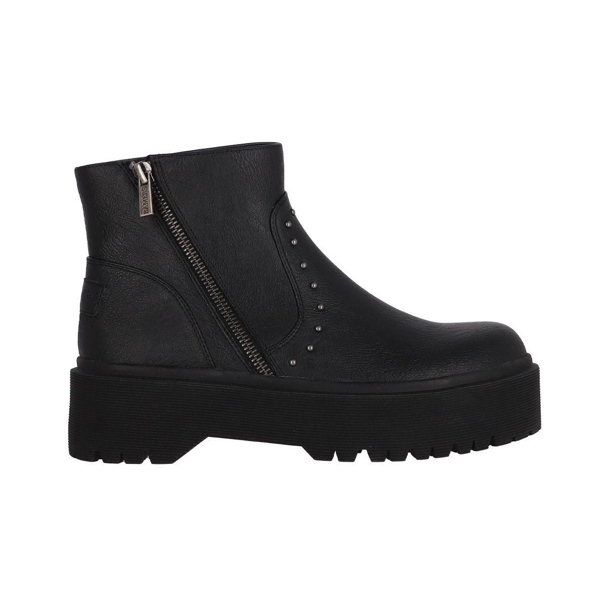 Bota Bamers Lion Mujer Negro-0