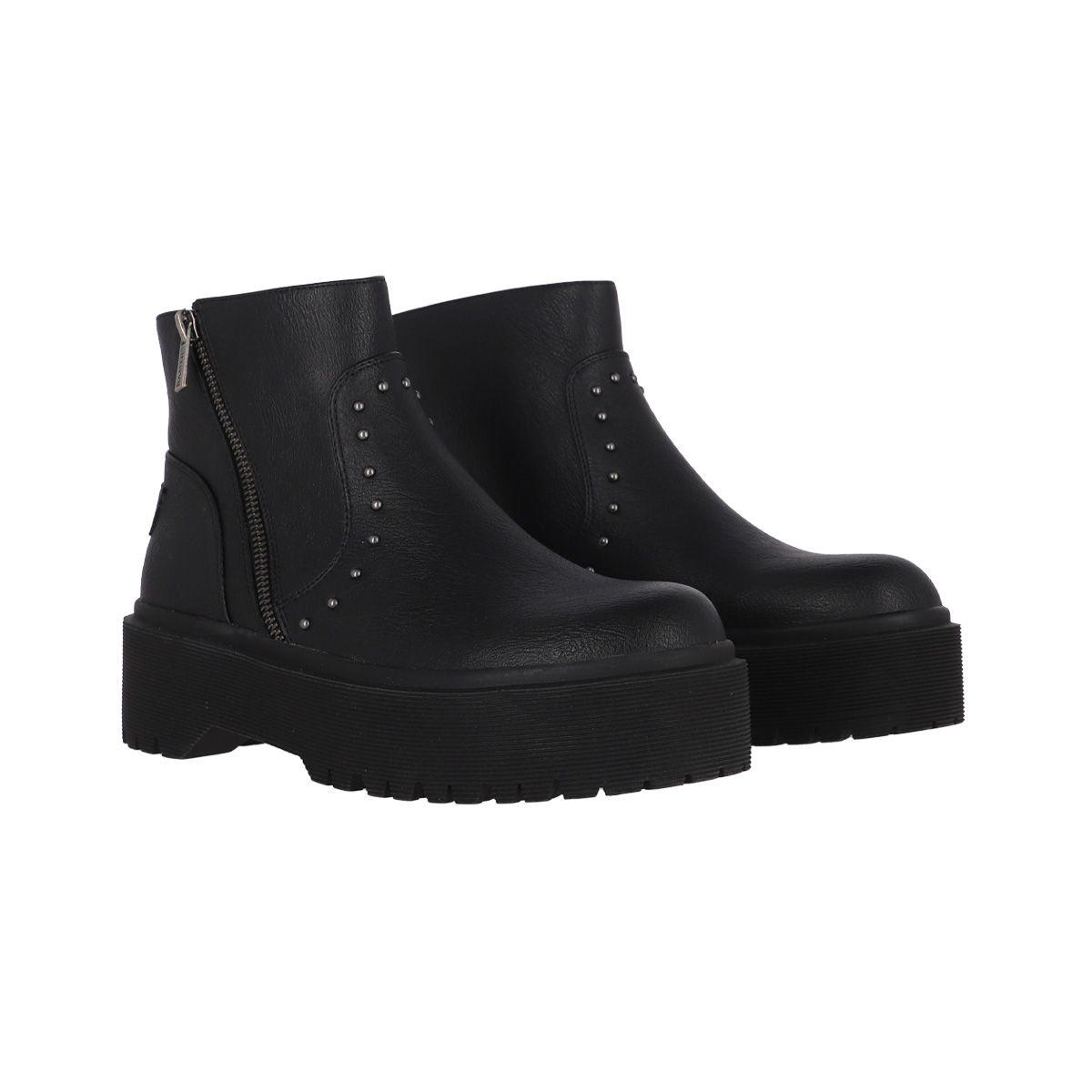 Bota Bamers Lion Mujer Negro-4