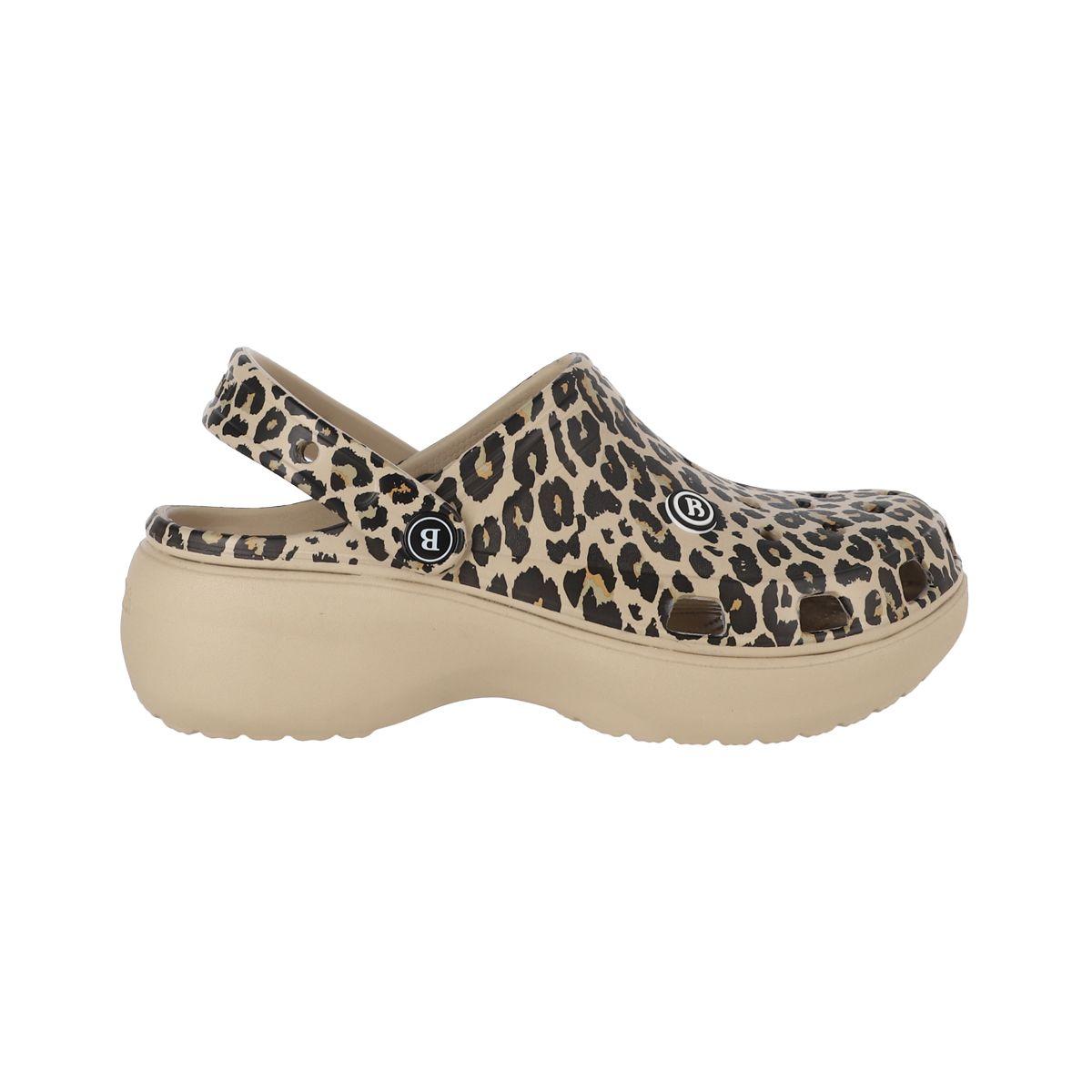 Zuecos Mujer Air Mid con Plataforma Bamers Animal Print-0